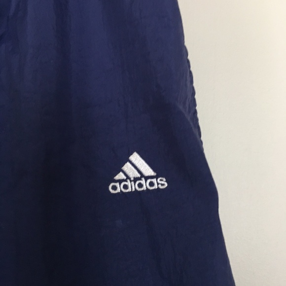 ADIDAS Nylon Track Pants/Joggers Navy - Picture 2 of 8